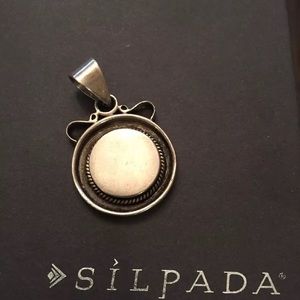 Silpada Sterling pendant EUC